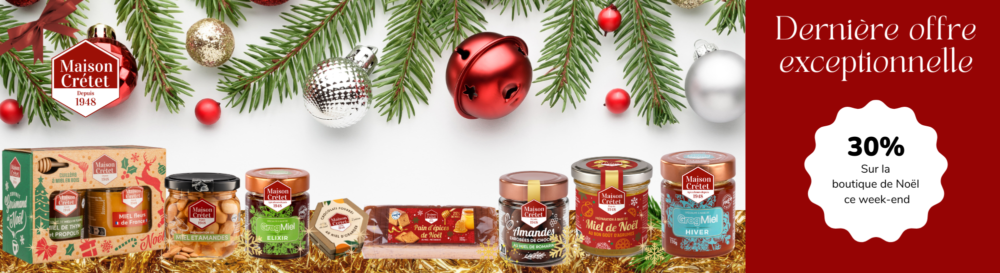 Offre exceptionnelle Noël 